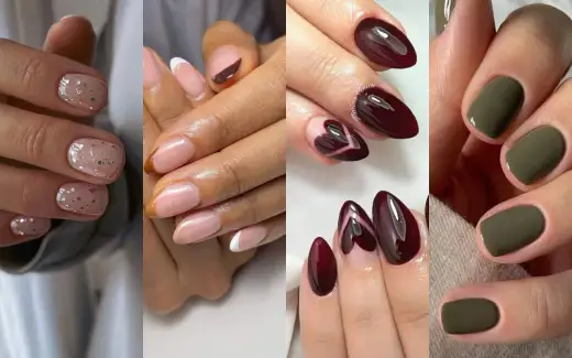 Unghie ottobre - Colori, nail art e forme eleganti